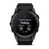 Умные часы Garmin Tactix 7 Amoled edition, черный нейлоновый ремешок