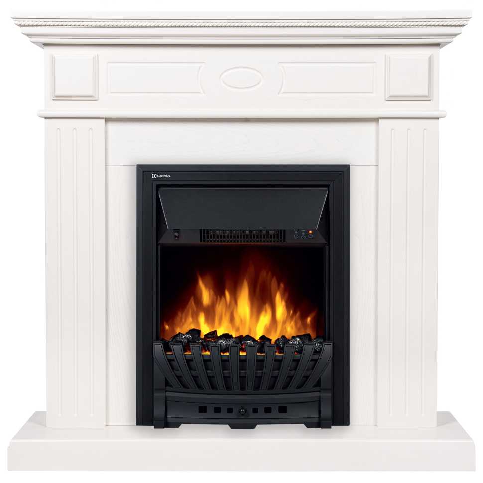 Портал Firelight Bianco Classic шпон белёный дуб