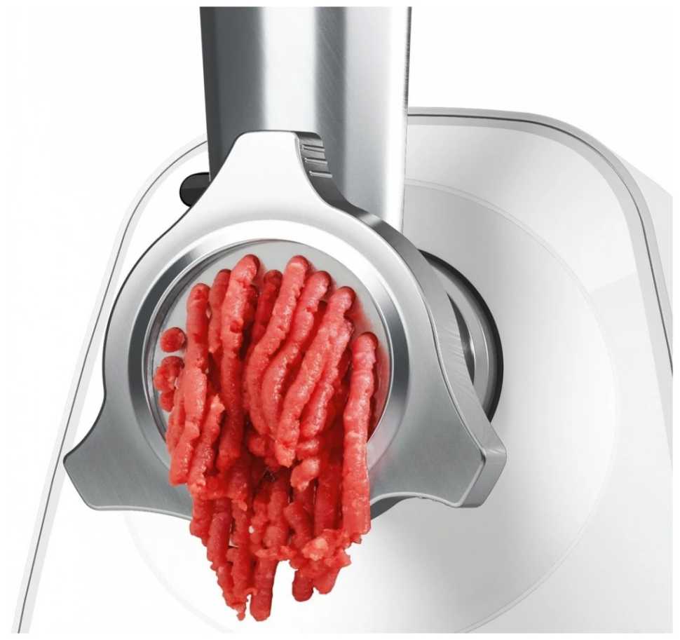 Мясорубка Bosch MFW2510W, 1500 Вт, белый