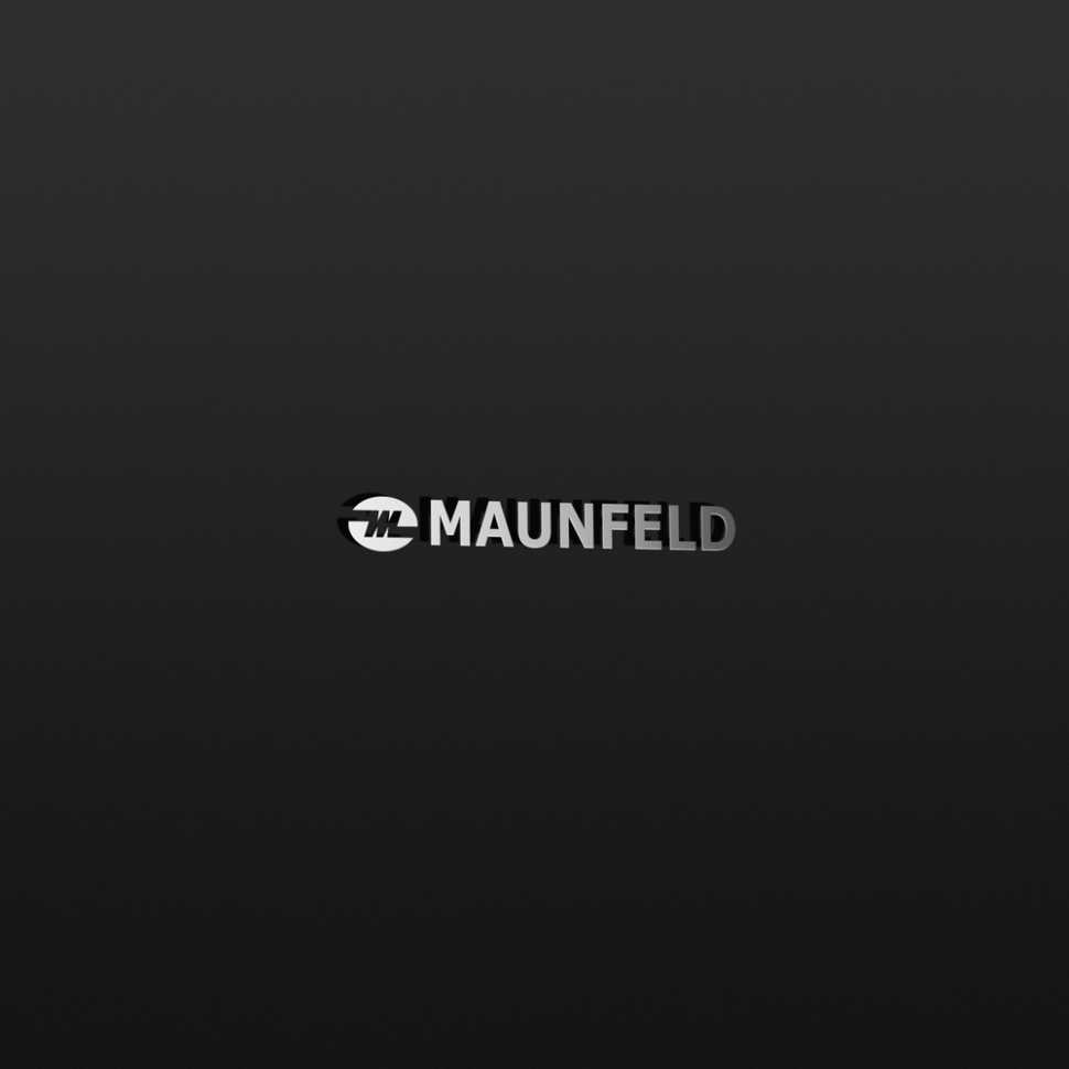 Двухкамерный холодильник Maunfeld MFF185NFB Inverter