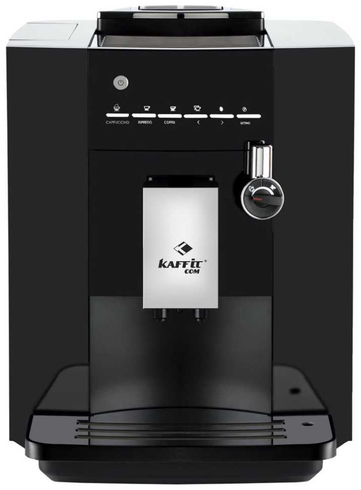 Кофемашина автоматическая Kaffit.com KLM 1604 Nizza Autocappuccino Black