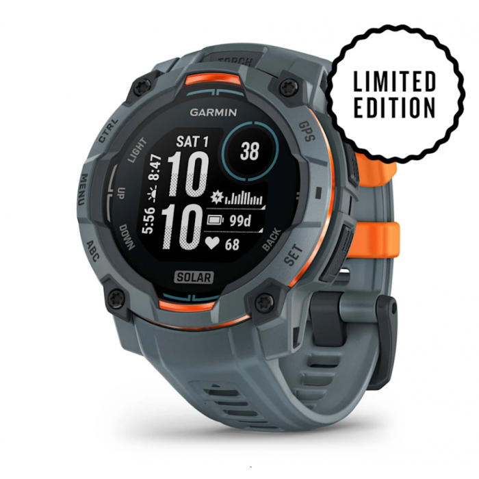 Умные часы Garmin Instinct 3 Solar 45 mm Twilight with Twilight Band