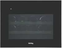 Встраиваемый винный шкаф Korting KFW 501 SL GN