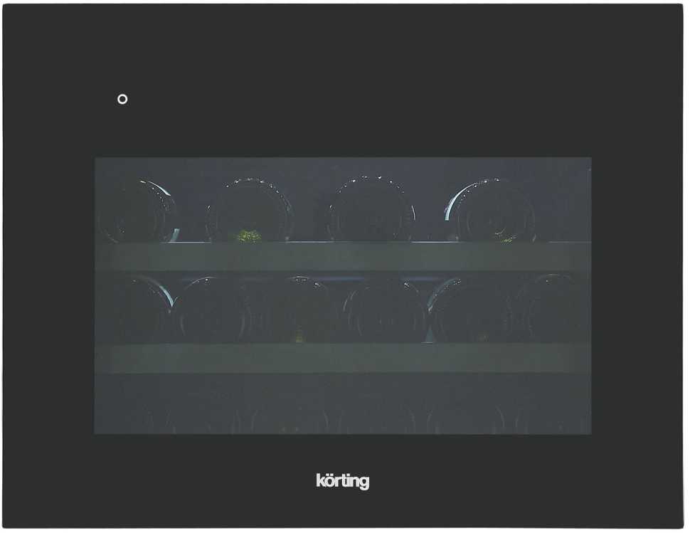Встраиваемый винный шкаф Korting KFW 501 SL GN