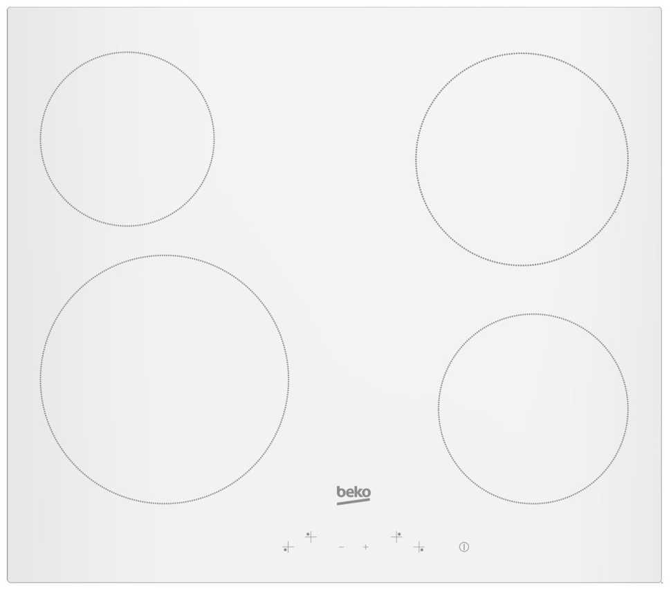 Электрическая варочная панель Beko HIC64400W