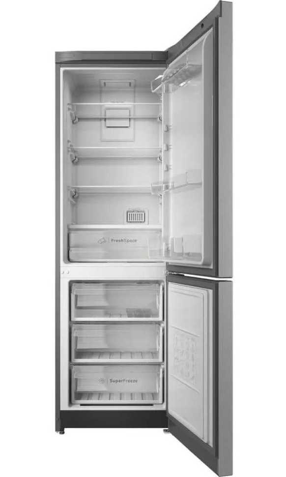 Двухкамерный холодильник Indesit ITS 5180 G Серебристый