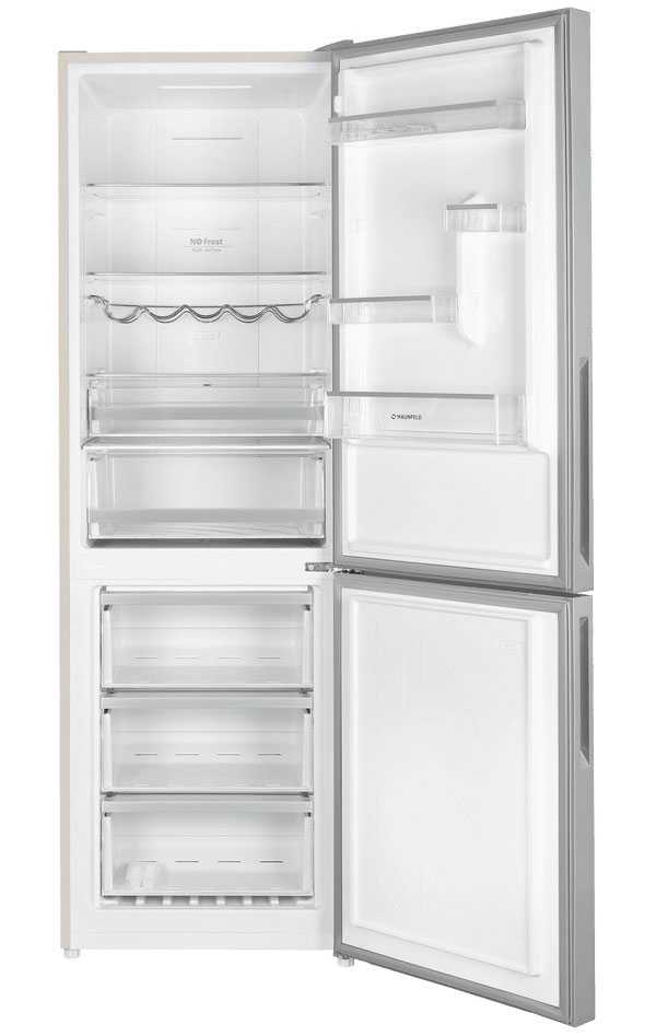 Двухкамерный холодильник Maunfeld MFF185NFBG Inverter