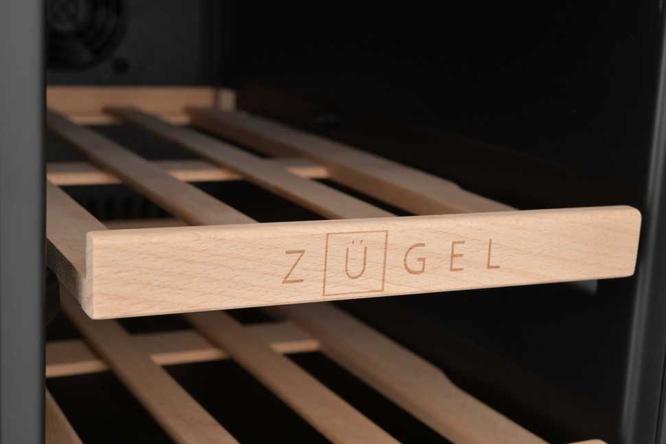 Встраиваемый винный шкаф Zugel ZCWI170DB