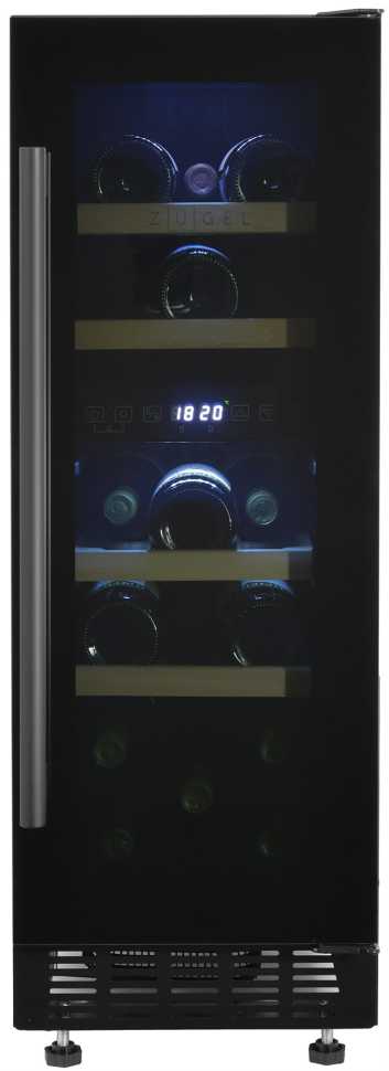 Встраиваемый винный шкаф Zugel ZCWI170DB