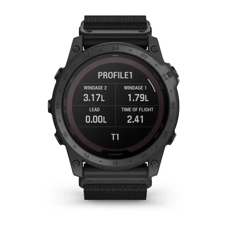 Умные часы Garmin Tactix 7 Pro Ballistics Edition Black