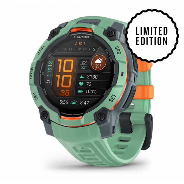 Умные часы Garmin Instinct 3 AMOLED 45 mm Neo Tropic with Neo Tropic Band