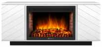 Камин Firelight Como 30, белый, черный (НС-1444791)