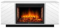 Камин Firelight Como 30, белый, черный (НС-1444791)