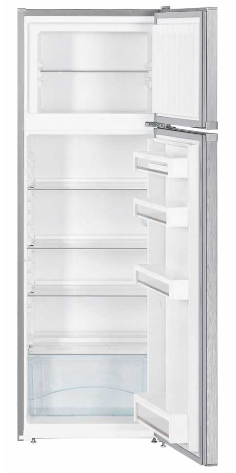 Двухкамерный холодильник Liebherr CTele 2931-26 001 серебристый