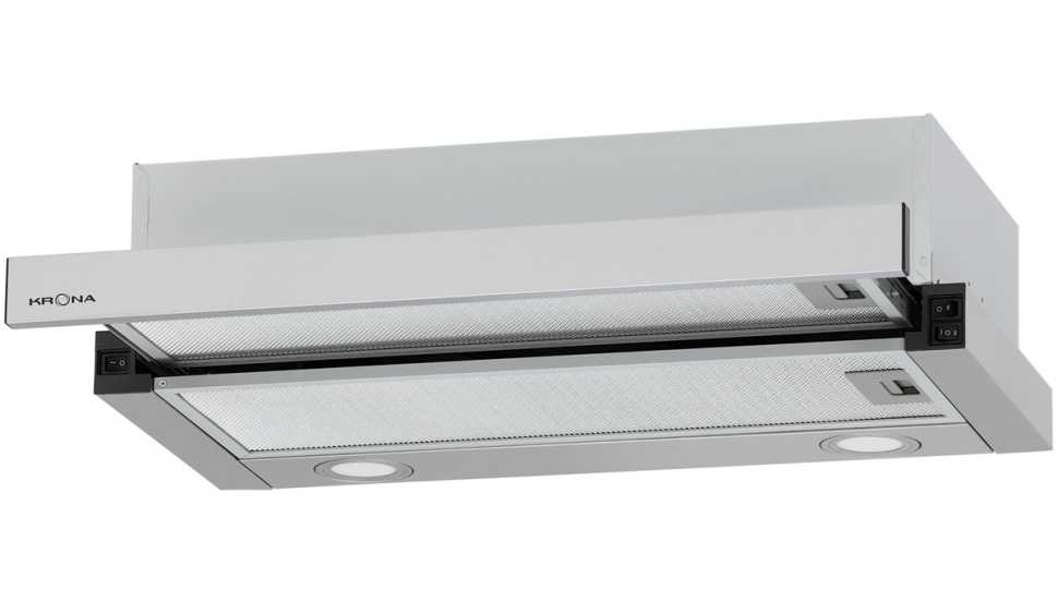 Вытяжка Krona KAMILLA T 600 INOX (1 мотор)
