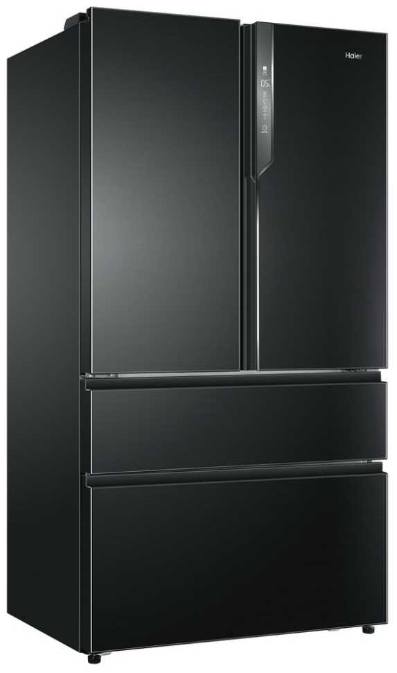 Многокамерный холодильник Haier HB 25 FSNAAA RU black inox