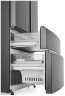 Многокамерный холодильник Haier HB 25 FSNAAA RU black inox