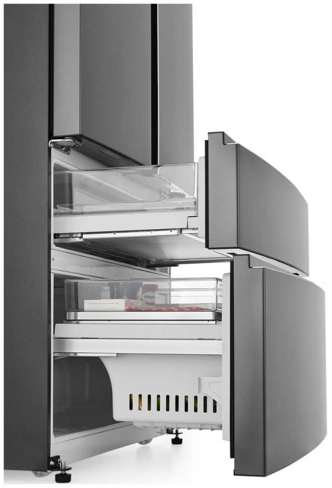 Многокамерный холодильник Haier HB 25 FSNAAA RU black inox