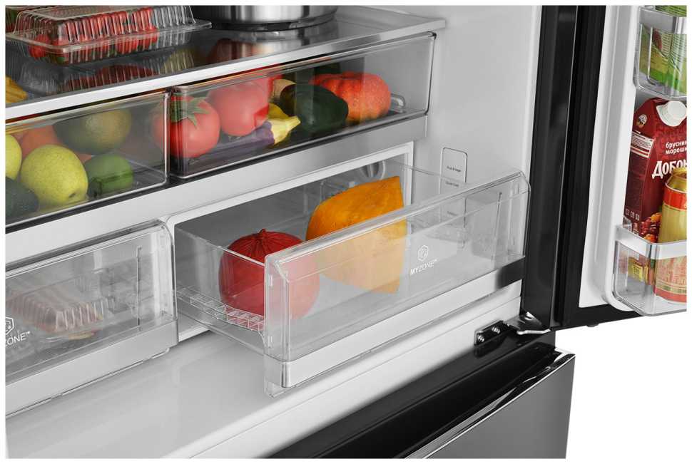 Многокамерный холодильник Haier HB 25 FSNAAA RU black inox