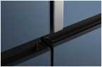 Многокамерный холодильник Weissgauff WCD 590 NoFrost Inverter Premium Blue Glass
