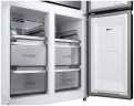 Многокамерный холодильник Weissgauff WCD 590 NoFrost Inverter Premium Blue Glass