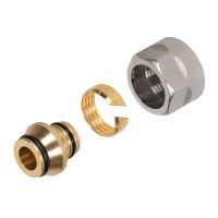 Фитинг коллекторный Royal Thermo 20х2,0 мм &quot;евроконус&quot;, 3/4&quot;