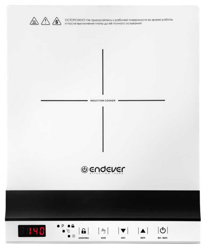 Настольная плита Endever Skyline IP-68, белый