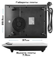 Настольная плита Endever Skyline IP-68, белый
