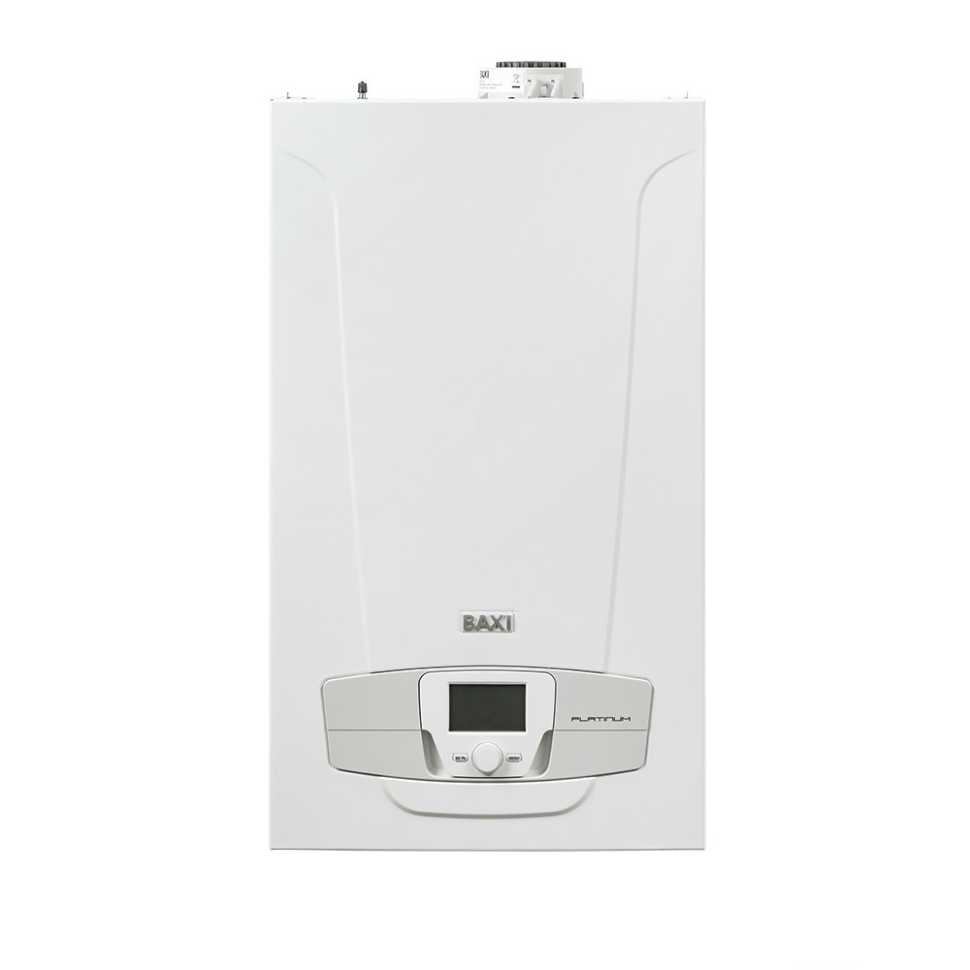 Котел газовый BAXI LUNA PLATINUM+ 24 GA конденсационный, настенный, 2 конт., закр. кам. сгор.