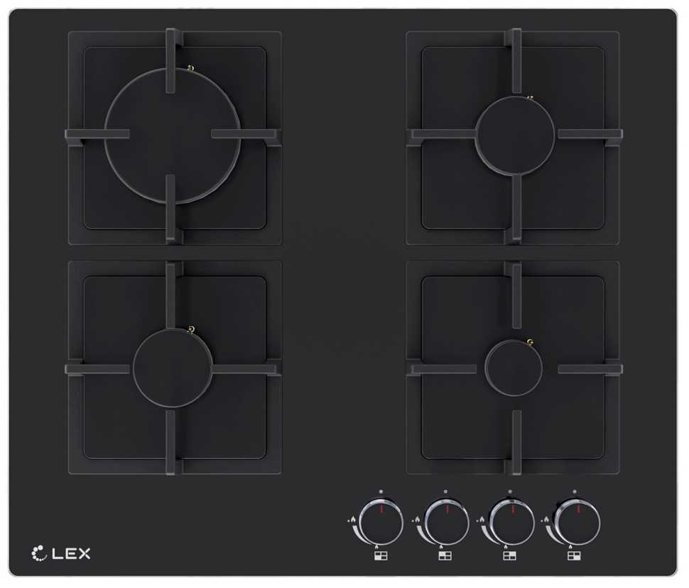 Газовая варочная панель LEX GVG 644A BBL