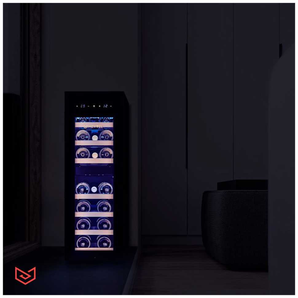 Винный шкаф Meyvel MV19-KBF2