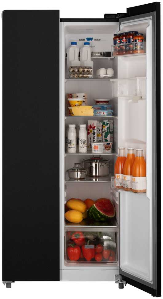Холодильник Side-by-Side Weissgauff WSBS 600 XB NoFrost Inverter Water Dispenser