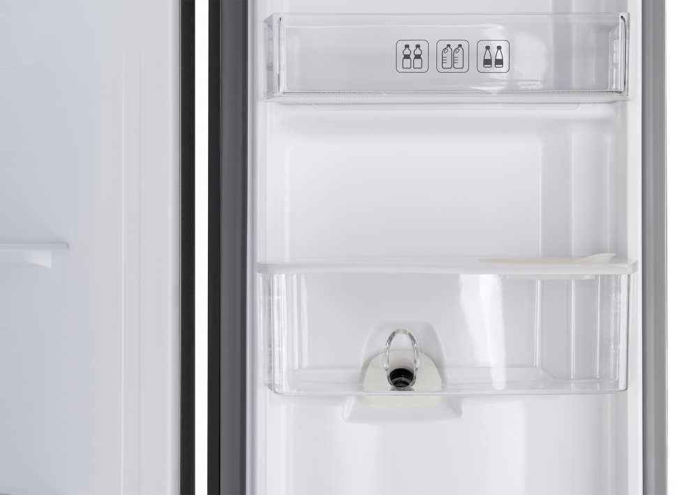 Холодильник Side-by-Side Weissgauff WSBS 600 XB NoFrost Inverter Water Dispenser
