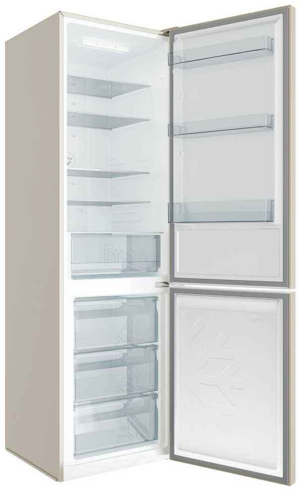 Двухкамерный холодильник Candy CCRN 6200C CREAM