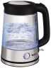 Чайник электрический Tefal Glass KI750D30, серебристый/черный