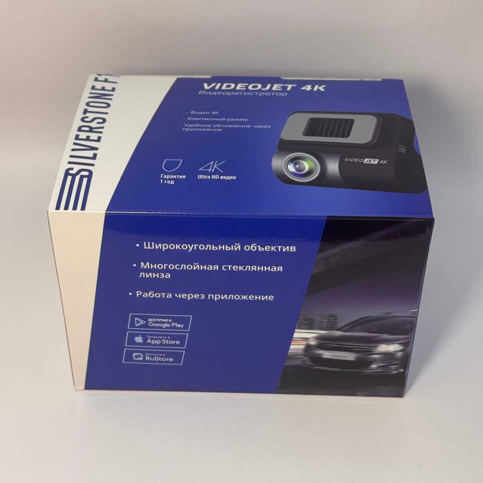 SilverStone F1 VideoJET 4K - видеорегистратор с 4к разрешением 
