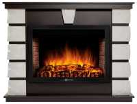 Камин Firelight Excalibur 30 камень белый, шпон венге (НС-1287023)
