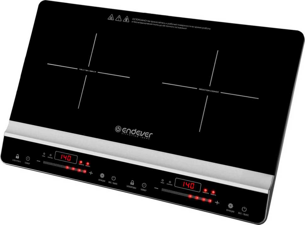 Настольная плита Endever Skyline IP-66, черный