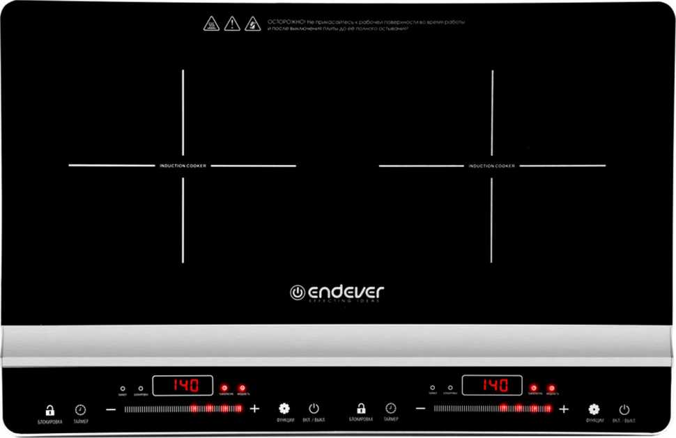 Настольная плита Endever Skyline IP-66, черный