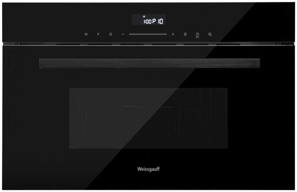 Встраиваемая микроволновая печь СВЧ Weissgauff BMWO-341 DB Black Edition