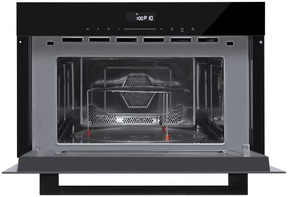 Встраиваемая микроволновая печь СВЧ Weissgauff BMWO-341 DB Black Edition