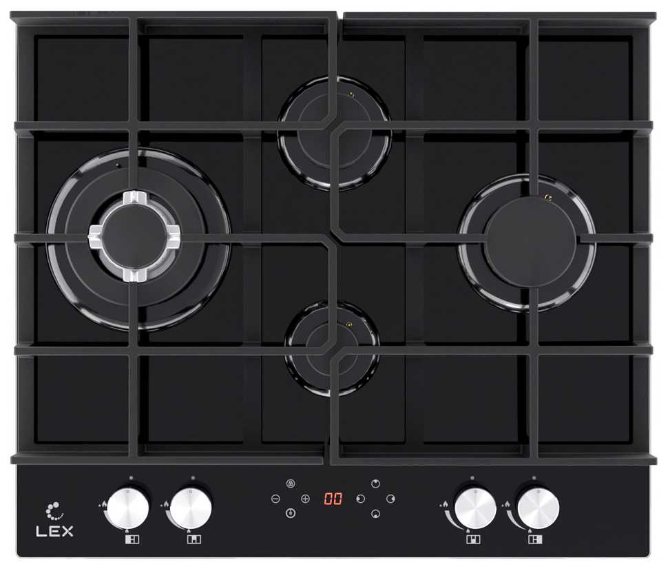 Газовая варочная панель LEX GVG 644 T BL