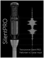Погружной блендер Polaris PHB 1583L Silent, металлик