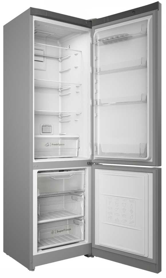 Двухкамерный холодильник Indesit ITS 5200 XB Нержавеющая сталь