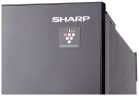 Двухкамерный холодильник Sharp SJ-XP59PG-BK черный/стекло