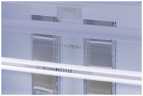 Двухкамерный холодильник Sharp SJ-XP59PG-BK черный/стекло