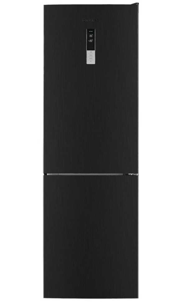 Двухкамерный холодильник Maunfeld MFF185NFSB10 Inverter