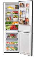 Двухкамерный холодильник Maunfeld MFF185NFSB10 Inverter