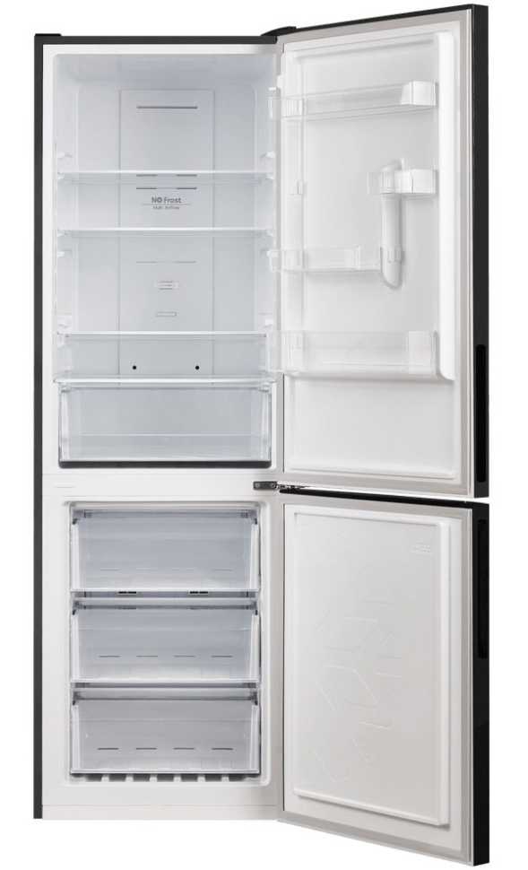 Двухкамерный холодильник Maunfeld MFF185NFSB10 Inverter