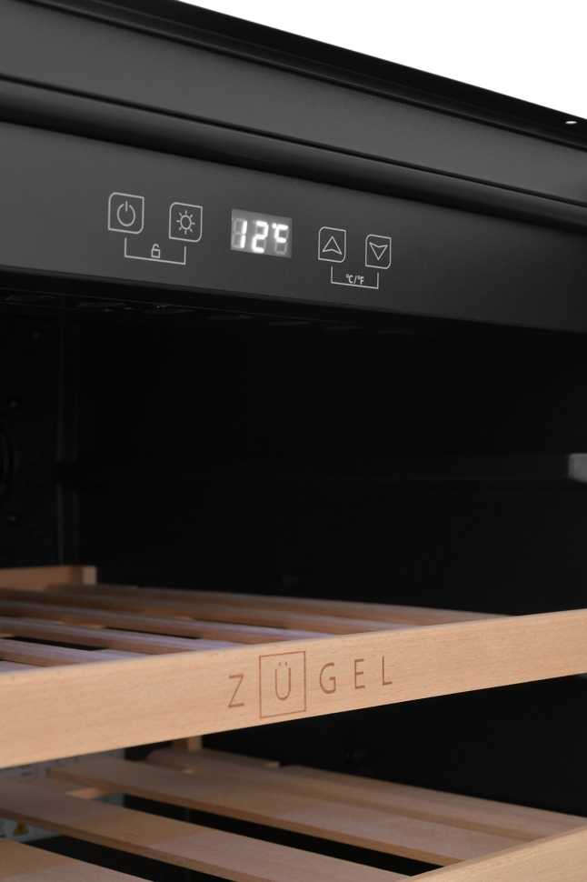 Встраиваемый винный шкаф Zugel ZCWI280B